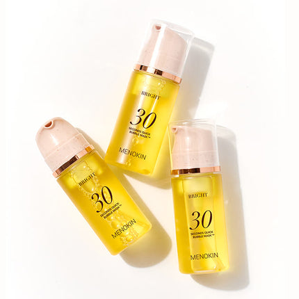 MENOKIN 30 Seconds Quick Bubble Mask 95ml #BRIGHT- Très Elite- Très Elite