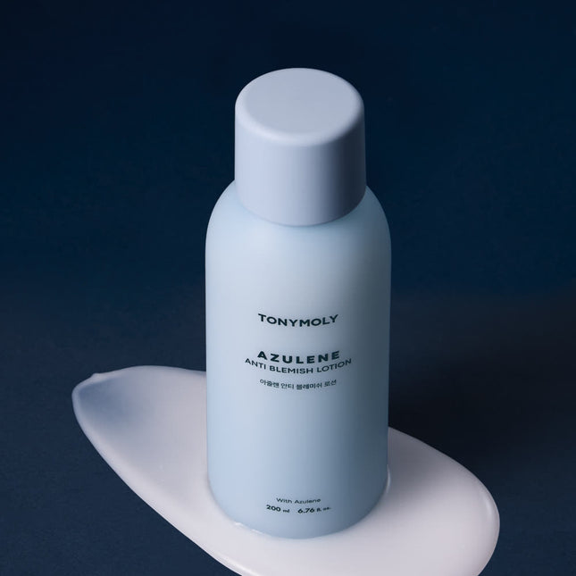 TonyMoly Azulene Anti Blemish Lotion 200ml Calms Pores And Redness - Très Elite