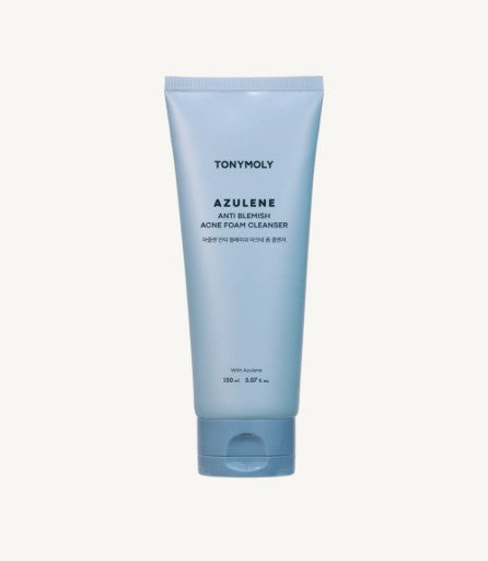 TONYMOLY Azulene Anti Blemish Acne Foam Cleanser 150ml Acne Treatments & Kits tonymoly-azulene-anti-blemish-acne-foam-cleanser-150ml Beauty & Personal Care›Skin Care›Makeup Removers›Makeup Cleansing Foams
