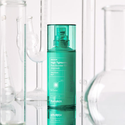 Hanskin Magic Tightening Pore Booster 100 Shot Ampoule 50ml..