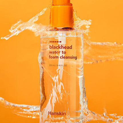 Hanskin Blackhead Water to Foam Cleansing 250ml..