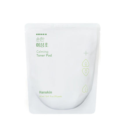 Hanskin Soonhan Houttuynia Claming Toner Pad 160ml/70ea [Refill]..