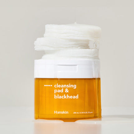 Hanskin Cleansing Pad & Blackhead 200ml/70ea..