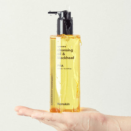Hanskin Cleansing Oil & Blackhead PHA 300ml- Très Elite- Très Elite