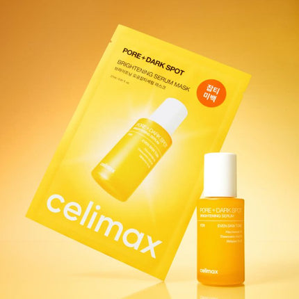 celimax Pore+ Dark Spot Brightening Serum Mask 27ml X 10ea..