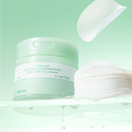 celimax JI WOO GAE One Step Mild Cleansing Pad 225ml/60ea..