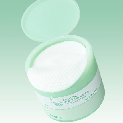 celimax JI WOO GAE One Step Mild Cleansing Pad 225ml/60ea..