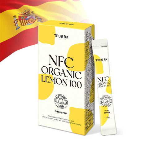NFC Organic Lemon Juice Sticks 100 Percent 20g Pack of 10 - Très Elite
