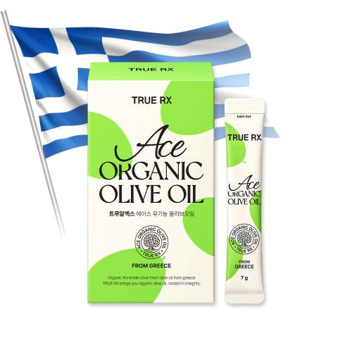Ace Organic Extra Virgin Olive Oil Sticks 7g Pack Crete Koroneiki 14 Count - Très Elite