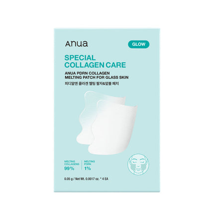 Anua PDRN Collagen Melting Patch For Glass Skin 0.05g X 4ea