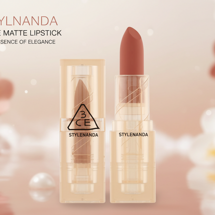 3CE Soft Matte Lipstick 3.5g #SOFT MELLOW