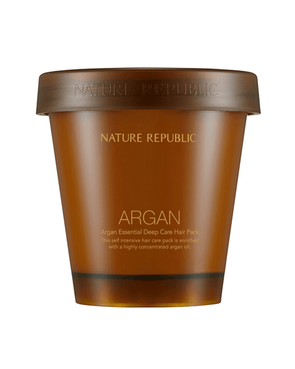 NATURE REPUBLIC Argan Oil Deep Conditioning Hair Mask - Ultimate Repair and Hydration Treatment