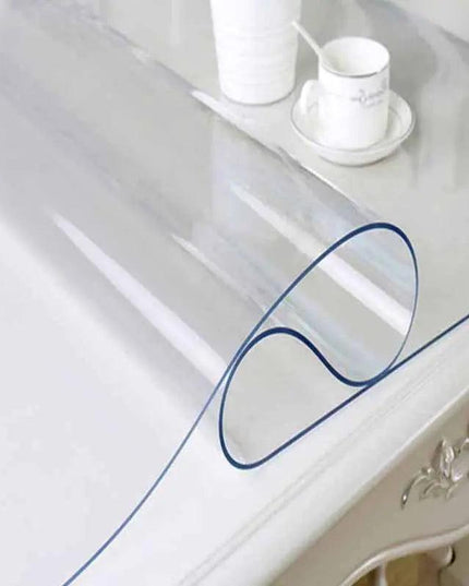 Transparent PVC Table Protector: Elegant and Waterproof Shield for Your Furniture