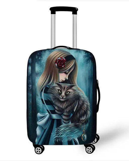 Chic Animal Print XL Luggage Protector - Your Ultimate Travel Defense