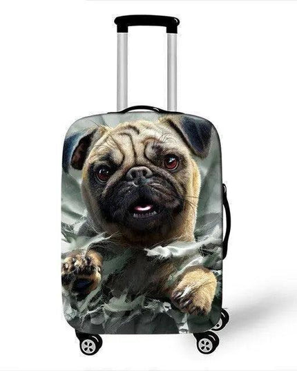 Chic Animal Print XL Luggage Protector - Your Ultimate Travel Defense