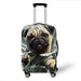 Animal Print Waterproof Extra Large Luggage Cover - Chic and Resilient (Fits 18-32 Inches)