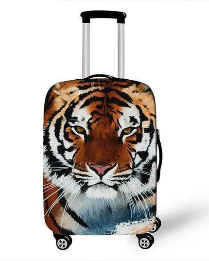 Chic Animal Print XL Luggage Protector - Your Ultimate Travel Defense