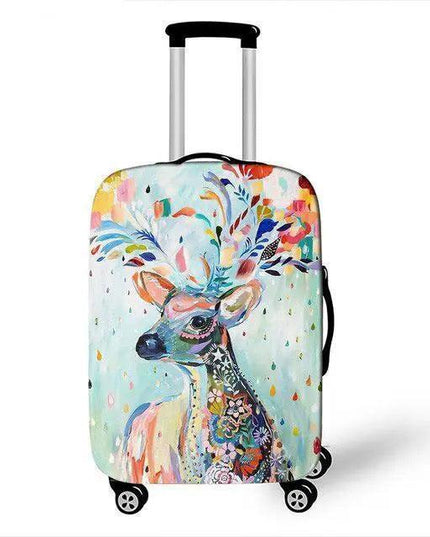 Chic Animal Print XL Luggage Protector - Your Ultimate Travel Defense