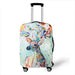 Animal Print Waterproof Extra Large Luggage Cover - Chic and Resilient (Fits 18-32 Inches)