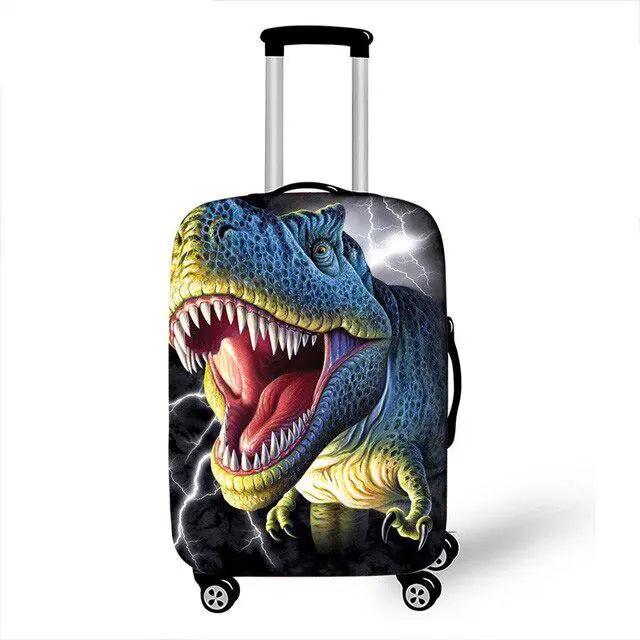 Animal Print Waterproof Extra Large Luggage Cover - Chic and Resilient (Fits 18-32 Inches)