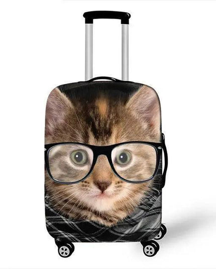 Chic Animal Print XL Luggage Protector - Your Ultimate Travel Defense