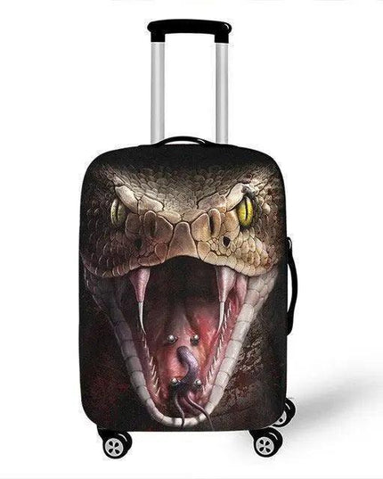 Chic Animal Print XL Luggage Protector - Your Ultimate Travel Defense