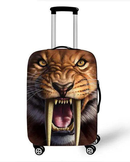 Chic Animal Print XL Luggage Protector - Your Ultimate Travel Defense