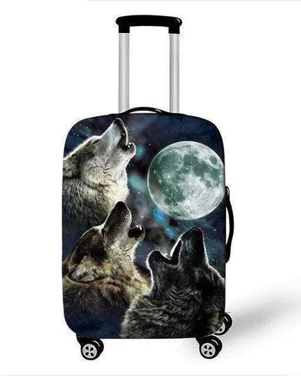 Chic Animal Print XL Luggage Protector - Your Ultimate Travel Defense