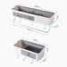 Chic Versatile Bathroom Storage Caddy with Towel Rack - Sturdy Plastic - Available in Two Sizes