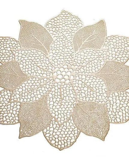 Stylish 6-Piece PVC Coaster Set for Table Protection and Elegance