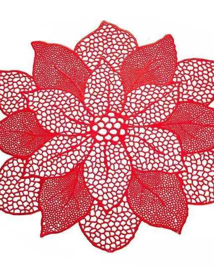 Stylish 6-Piece PVC Coaster Set for Table Protection and Elegance