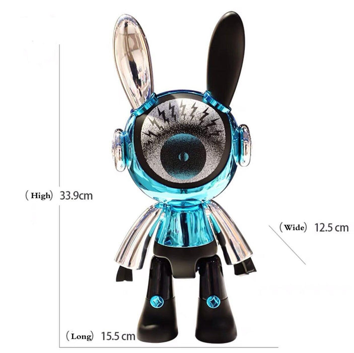 Rabbit Fashionista Doll - Modern ABS Tabletop Decor