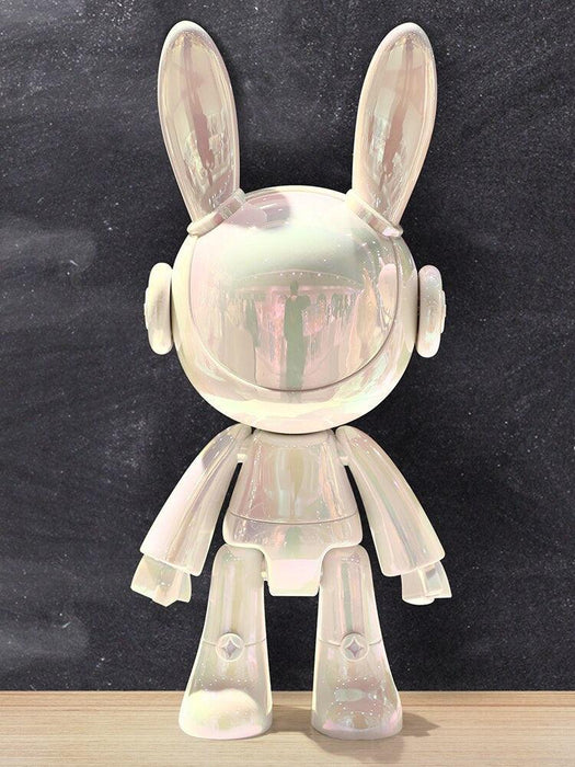 Rabbit Fashionista Doll - Innovative ABS Tabletop Artistry