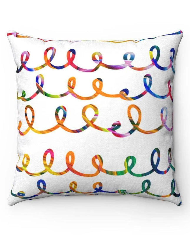 Dual-Sided Colorful Rainbow Pillowcase - Elevate Your Home with Stylish Versatility