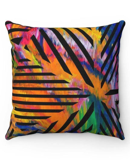 Vibrant Dual-Design Geometric Pillowcase - Stylish Home Accent