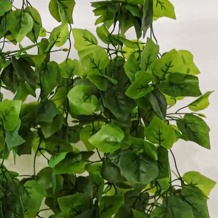 AliKopy 3-Pack 3ft Hanging Bush Vines - Lifelike Cottonwood Leaves