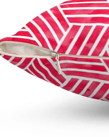 Dual-Design Geometric Throw Pillow Cover Set by Maison d'Elite