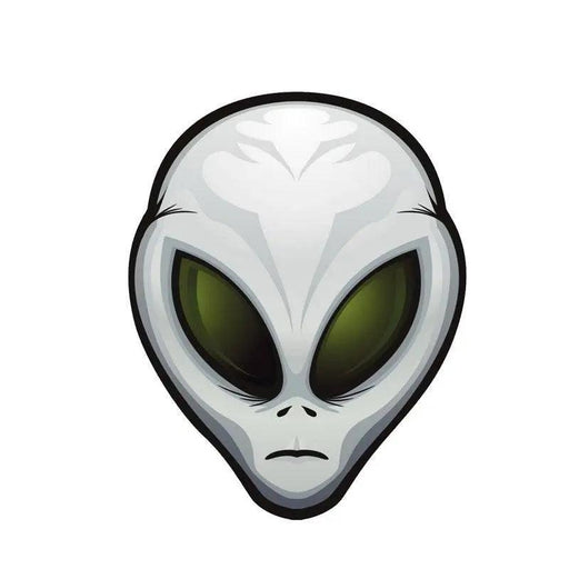 Reflective Car Sticker - Funny Alien UFO - Add Fun and Safety to Your Drive - Très Elite