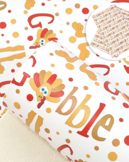 Whimsical Wonders: Deluxe Reindeer Print Faux Leather Crafting Sheets for Artistic Creations