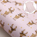 Reindeer Fantasy: Premium Synthetic Leather Sheets for Creative Crafting