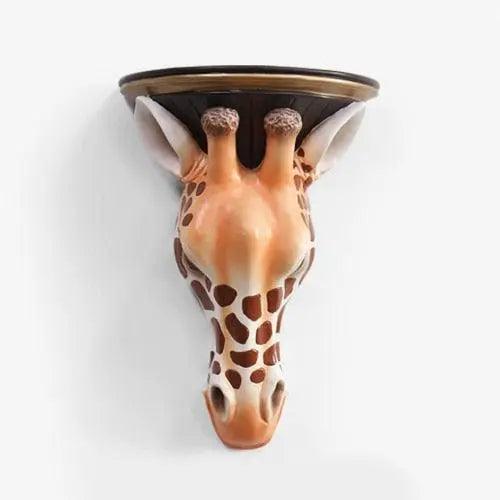 Resin Animal Head Wall Vase
