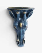 Texture blue Giraffe