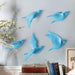 Birds Resin Wall Decor Sticker Kit - Seagull Ornament Installation Kit