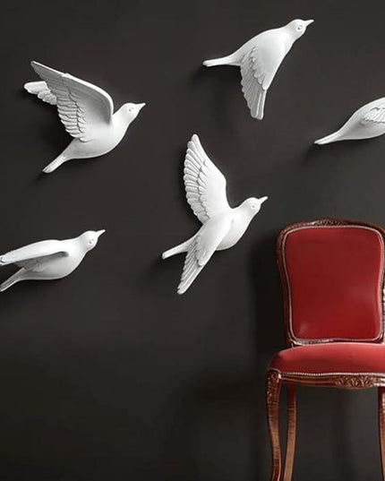 Coastal Serenity Seagull Wall Art Collection - Nature's Beauty Ensemble