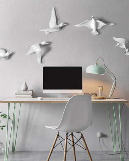 Coastal Serenity Seagull Wall Art Collection - Nature's Beauty Ensemble