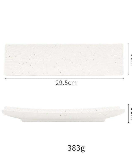 Vintage-Inspired Japanese Ceramic Sushi and Sashimi Platter