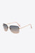 Elegant Rhinestone Heart Sunglasses - Stylish UV400 Wayfarer Shades with Metal Frame