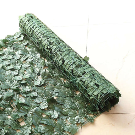 AliKopy 12 Pack Dark Green Ivy Hedge Privacy Screen, 32 Sq. ft. Decor
