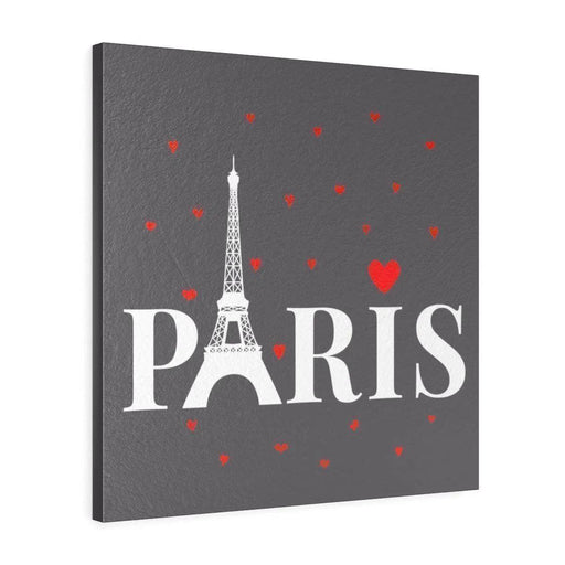 Elegant Parisian Love Letter Leather Wall Art