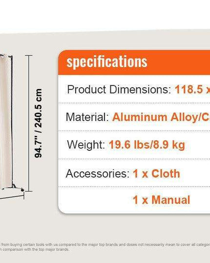 Chic Weatherproof 2-Panel Room Divider for Modern Indoor Privacy